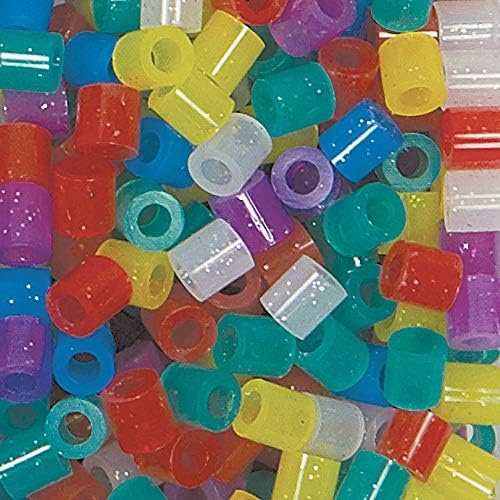 image:imagePerler Beads Fuse Beads for Crafts 1000pcs Multicolor Glitter SmallMulticolored