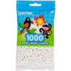 image:imagePerler 8399791 1000 Pack Fuse Bead Bags Red White and Green 3 PackBlack  White  and Red