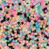 image:imagePerler 8399791 1000 Pack Fuse Bead Bags Red White and Green 3 PackGlitter  Metallic  GlowinTheDark