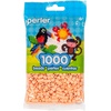 image:imagePerler 8399791 1000 Pack Fuse Bead Bags Red White and Green 3 PackLight Brown  Tan  and Sand