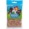image:imagePerler 8399791 1000 Pack Fuse Bead Bags Red White and Green 3 PackLight Brown  Tan  and Sand