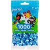 image:imagePerler Beads Fuse Beads for Crafts 1000pcs Jewel GreenJewel Tone Blue Mix