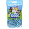 image:imagePerler Beads Fuse Beads for Crafts 1000pcs Striped Black and White SmallSky Blue Striped