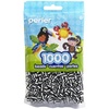 image:imagePerler Beads Fuse Beads for Crafts 1000pcs Striped Black and White SmallZebra