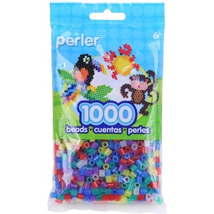 image:imagePerler Beads Fuse Beads for Crafts 1000pcs Multicolor Glitter SmallMulticolored