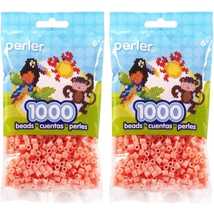 image:imagePerler Beads Fuse Beads for Crafts 1000pcs PeachBlush Pink