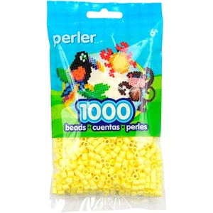 image:imagePerler Beads Fuse Beads for Crafts 1000pcs PeachPastel Yellow