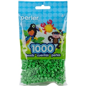 image:imagePerler Beads Fuse Beads for Crafts 1000pcs Pear GreenBright Green