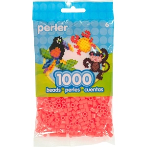 image:imagePerler Beads Fuse Beads for Crafts 1000pcs Pear GreenHot Coral