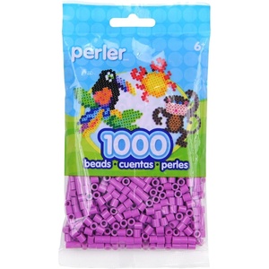image:imagePerler Beads Fuse Beads for Crafts 1000pcs Pear GreenPlum Purple