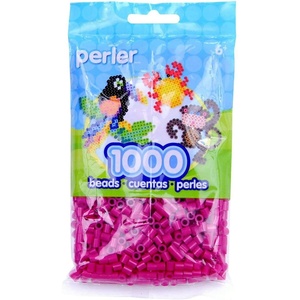 image:imagePerler Beads Fuse Beads for Crafts 1000pcs Pear GreenRaspberry