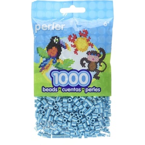 image:imagePerler Beads Fuse Beads for Crafts 1000pcs Striped Black and White SmallSky Blue Striped