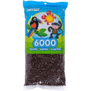 image:imagePerler Beads Multicolor Fusion Beads For Kids Small Bright Mix 1000 pcsDark Brown